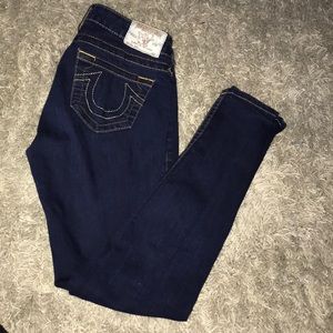 True Religion Jeans Size 26 Dark Blue